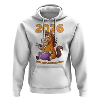 Still Not Joining A Gym Lunar New Year Hoodie Funny Horse Eating Ramen - Wonder Print Shop
