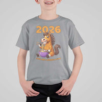 Still Not Joining A Gym Lunar New Year T Shirt For Kid Funny Horse Eating Ramen - Wonder Print Shop
