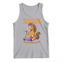 Still Not Joining A Gym Lunar New Year Tank Top Funny Horse Eating Ramen - Wonder Print Shop