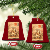 Funny Horse Eating Sushi Ceramic Ornament Japanese Noodle Lover - Wonder Print Shop