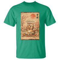 Funny Horse Eating Sushi T Shirt Japanese Noodle Lover - Wonder Print Shop