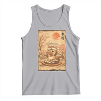 Funny Horse Eating Sushi Tank Top Japanese Noodle Lover - Wonder Print Shop