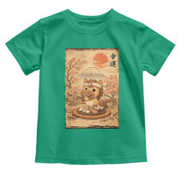 Funny Horse Eating Sushi Toddler T Shirt Japanese Noodle Lover - Wonder Print Shop