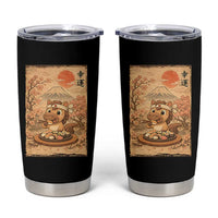 Funny Horse Eating Sushi Tumbler Cup Japanese Noodle Lover - Wonder Print Shop