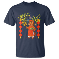 Funny Tet Holiday T Shirt Cute Horse In Ao Dai - Wonder Print Shop