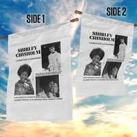 Shirley Chisholm Unbought And Unbossed Garden Flag Vintage Feminist Poster