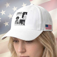 Shirley Chisholm Unbought And Unbossed Baseball Cap Vintage Feminist Poster