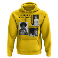 Shirley Chisholm Unbought And Unbossed Hoodie Vintage Feminist Poster