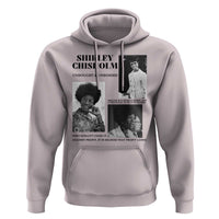 Shirley Chisholm Unbought And Unbossed Hoodie Vintage Feminist Poster
