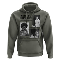 Shirley Chisholm Unbought And Unbossed Hoodie Vintage Feminist Poster