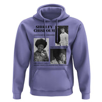 Shirley Chisholm Unbought And Unbossed Hoodie Vintage Feminist Poster