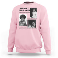 Shirley Chisholm Unbought And Unbossed Sweatshirt Vintage Feminist Poster
