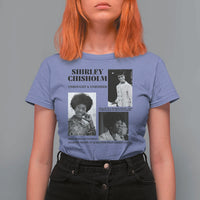 Shirley Chisholm Unbought And Unbossed T Shirt For Women Vintage Feminist Poster