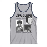 Shirley Chisholm Unbought And Unbossed Tank Top Vintage Feminist Poster