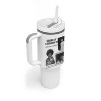 Shirley Chisholm Unbought And Unbossed Tumbler With Handle Vintage Feminist Poster