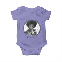 Shirley Chisholm Civil Rights Leader Quote Baby Onesie When Morality Meets Profit