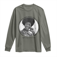 Shirley Chisholm Civil Rights Leader Quote Long Sleeve Shirt When Morality Meets Profit