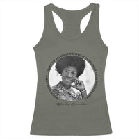 Shirley Chisholm Civil Rights Leader Quote Racerback Tank Top When Morality Meets Profit