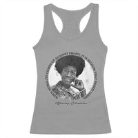 Shirley Chisholm Civil Rights Leader Quote Racerback Tank Top When Morality Meets Profit