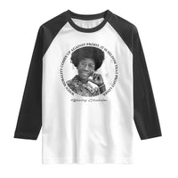 Shirley Chisholm Civil Rights Leader Quote Raglan Shirt When Morality Meets Profit