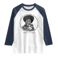 Shirley Chisholm Civil Rights Leader Quote Raglan Shirt When Morality Meets Profit