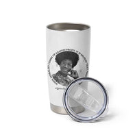Shirley Chisholm Civil Rights Leader Quote Tumbler Cup When Morality Meets Profit
