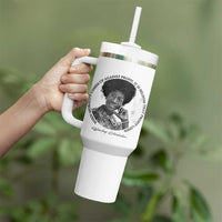 Shirley Chisholm Civil Rights Leader Quote Tumbler With Handle When Morality Meets Profit