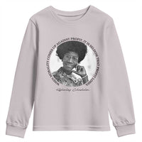Shirley Chisholm Civil Rights Leader Quote Youth Sweatshirt When Morality Meets Profit