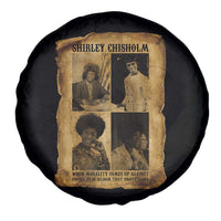 Vintage Shirley Chisholm Spare Tire Cover When Morality Meets Profit Quote