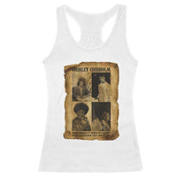Vintage Shirley Chisholm Racerback Tank Top When Morality Meets Profit Quote