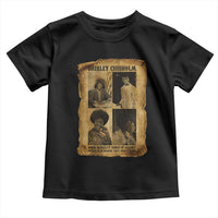 Vintage Shirley Chisholm Toddler T Shirt When Morality Meets Profit Quote
