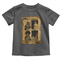 Vintage Shirley Chisholm Toddler T Shirt When Morality Meets Profit Quote