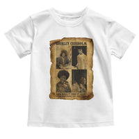 Vintage Shirley Chisholm Toddler T Shirt When Morality Meets Profit Quote