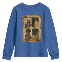 Vintage Shirley Chisholm Youth Sweatshirt When Morality Meets Profit Quote