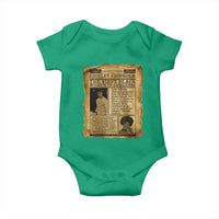 Vintage Newspaper Shirley Chisholm Baby Onesie First Black Woman In Congress