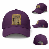 Vintage Newspaper Shirley Chisholm Baseball Cap First Black Woman In Congress