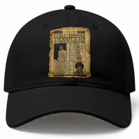 Vintage Newspaper Shirley Chisholm Baseball Cap First Black Woman In Congress
