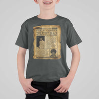 Vintage Newspaper Shirley Chisholm T Shirt For Kid First Black Woman In Congress