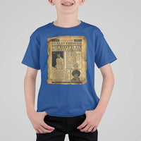Vintage Newspaper Shirley Chisholm T Shirt For Kid First Black Woman In Congress