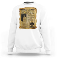 Vintage Newspaper Shirley Chisholm Sweatshirt First Black Woman In Congress