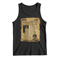 Vintage Newspaper Shirley Chisholm Tank Top First Black Woman In Congress