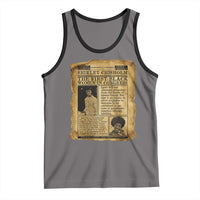 Vintage Newspaper Shirley Chisholm Tank Top First Black Woman In Congress