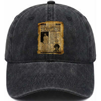 Vintage Newspaper Shirley Chisholm Washed Cotton Baseball Cap First Black Woman In Congress