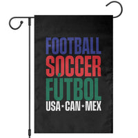 Canada Mexico USA Garden Flag Football Fan Gift