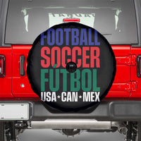 Canada Mexico USA Spare Tire Cover Football Fan Gift