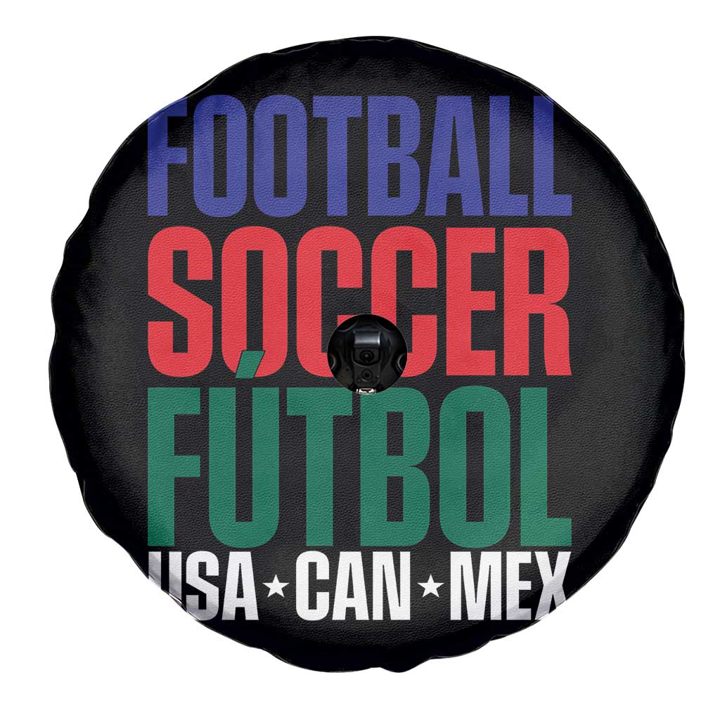 Canada Mexico USA Spare Tire Cover Football Fan Gift
