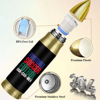 Canada Mexico USA Bullet Tumbler Football Fan Gift