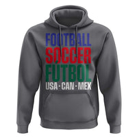 Canada Mexico USA Hoodie Football Fan Gift