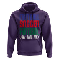 Canada Mexico USA Hoodie Football Fan Gift