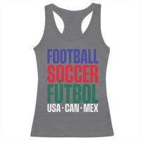 Canada Mexico USA Racerback Tank Top Football Fan Gift